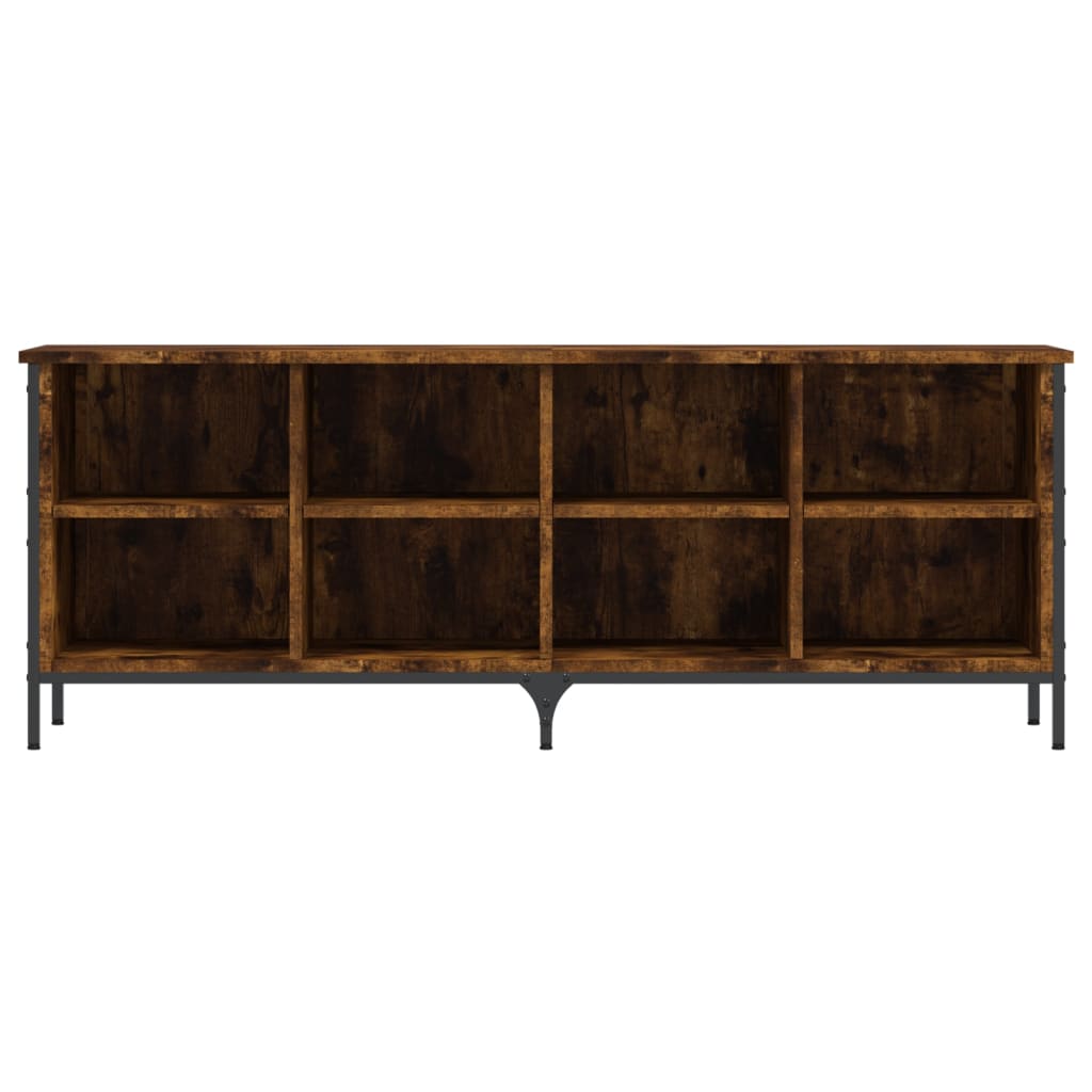 Παπουτσοθήκη Καπνιστή Δρυς 131 x 35 x 50 εκ. από Επεξεργ. Ξύλο