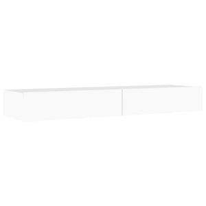 Έπιπλο Τηλεόρασης με LED Λευκό 120 x 35 x 15,5 εκ. - Pakobazaar