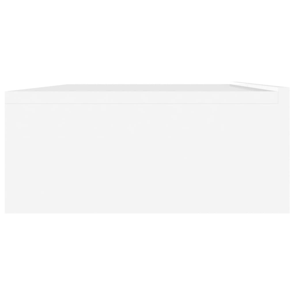 Έπιπλο Τηλεόρασης με LED Λευκό 90x35x15,5 εκ. - Pakobazaar