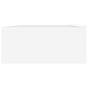 Έπιπλο Τηλεόρασης με LED Λευκό 90x35x15,5 εκ. - Pakobazaar