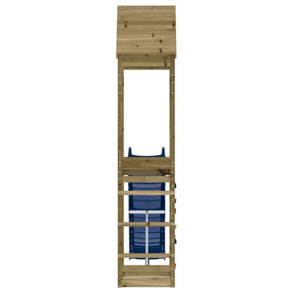 Παιδική Χαρά Εξωτερικού Χώρου από Εμποτισμένο Ξύλο Πεύκου - Pakobazaar