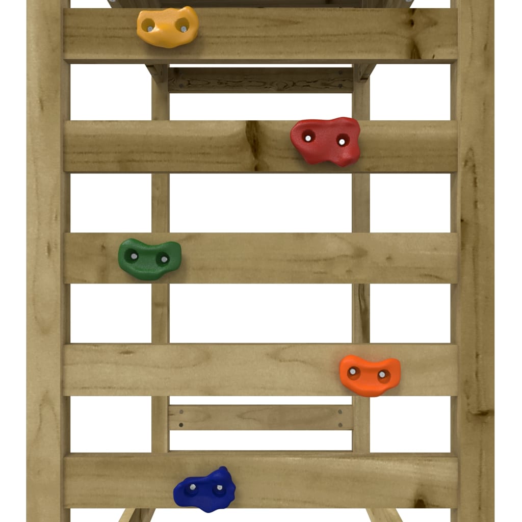 Παιδική Χαρά Εξωτερικού Χώρου από Εμποτισμένο Ξύλο Πεύκου - Pakobazaar