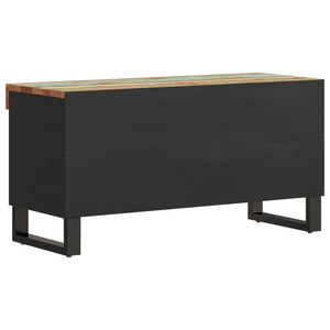 Έπιπλο Τηλεόρασης 85x33x43,5 εκ. από Μασίφ Ανακυκλωμένο Ξύλο