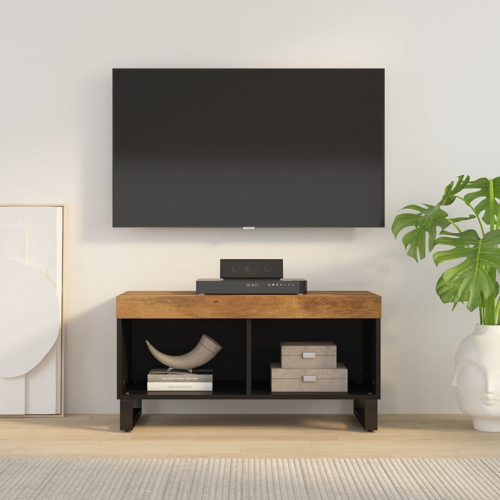 Έπιπλο Τηλεόρασης 85 x 33 x 43,5 εκ. από Μασίφ Ξύλο Μάνγκο