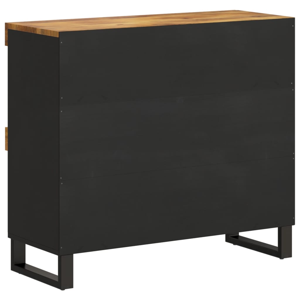 Βοηθητικό Ντουλάπι 85 x 33 x 75 εκ. από Μασίφ Ξύλο Μάνγκο