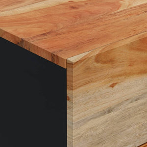 Συρταριέρα με 3 Συρτάρια 40x33,5x75 εκ. από Μασίφ Ξύλο Ακακίας