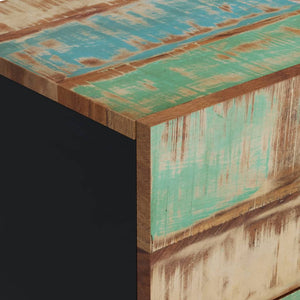 Συρταριέρα με 3 Συρτάρια 40x33,5x75 εκ. από Μασίφ Ανακυκλ. Ξύλο