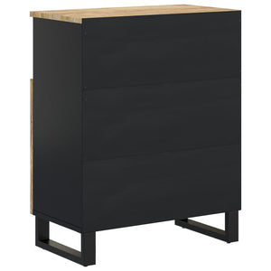 Ντουλάπι με 2 Πόρτες 60 x 33 x 75 εκ. από Μασίφ Ξύλο Μάνγκο - Pakobazaar