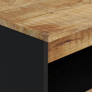 Ντουλάπι με 2 Πόρτες 60 x 33 x 75 εκ. από Μασίφ Ξύλο Μάνγκο - Pakobazaar