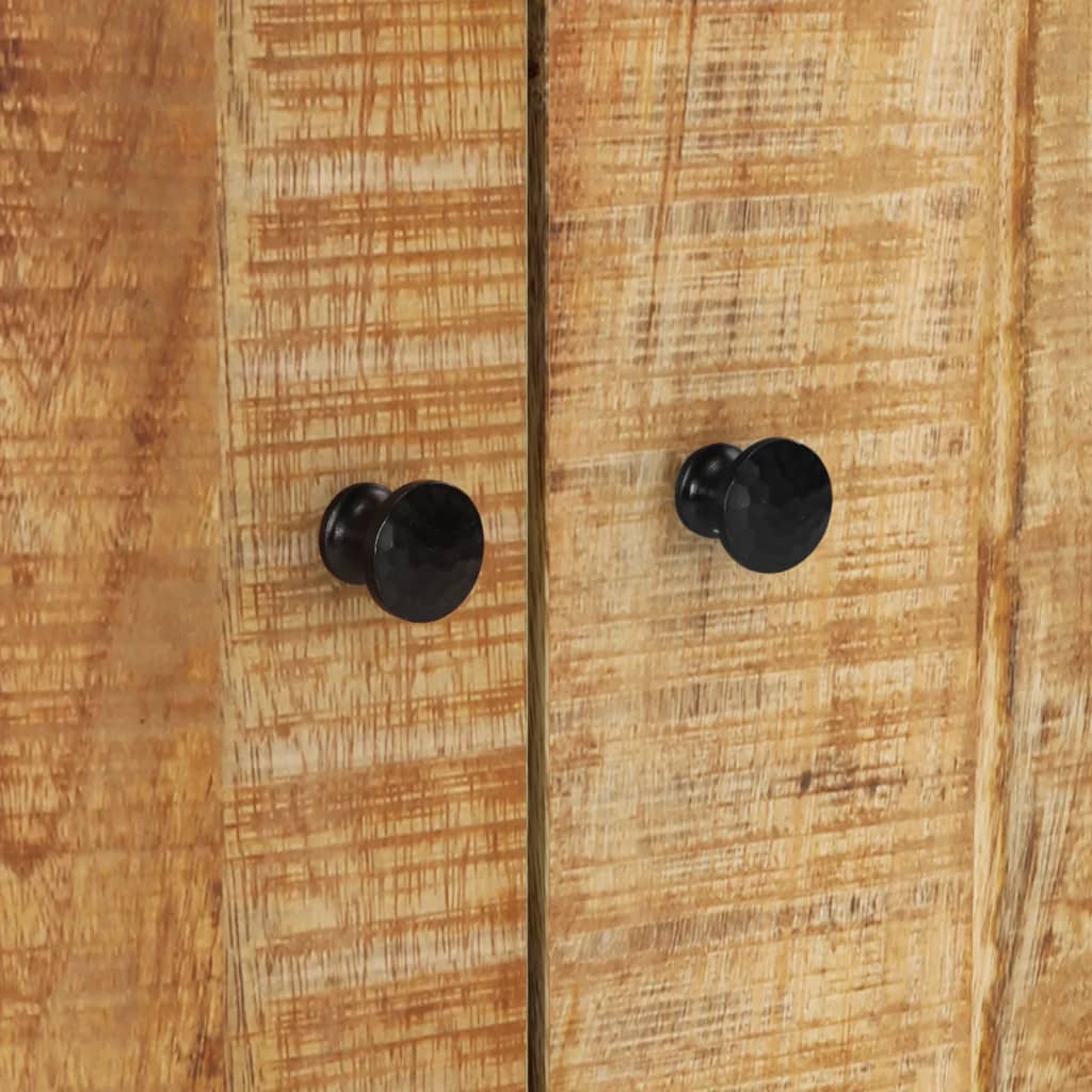 Ντουλάπι με 2 Πόρτες 60 x 33 x 75 εκ. από Μασίφ Ξύλο Μάνγκο