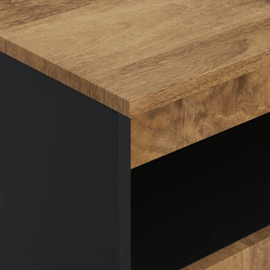 Ντουλάπι με 2 Πόρτες 60 x 33 x 75 εκ. από Μασίφ Ξύλο Μάνγκο - Pakobazaar