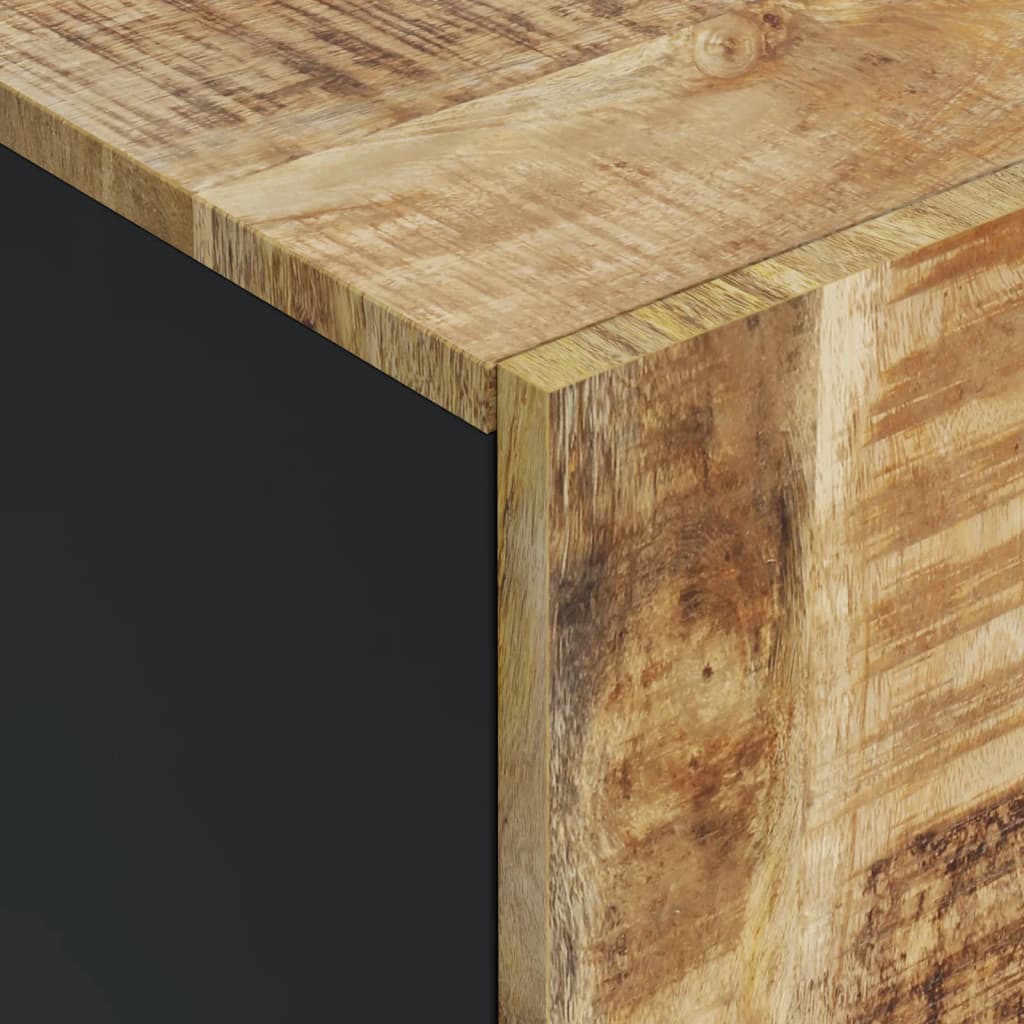 Ντουλάπι με 4 Πόρτες 60 x 33 x 75 εκ. από Μασίφ Ξύλο Μάνγκο
