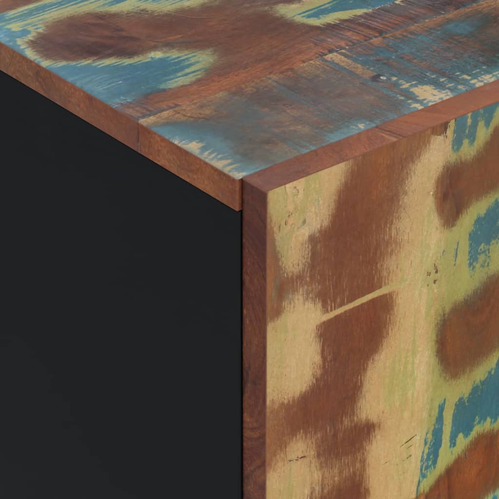 Ντουλάπι με 4 Πόρτες 60x33x75 εκ. από Μασίφ Ανακυκλωμένο Ξύλο