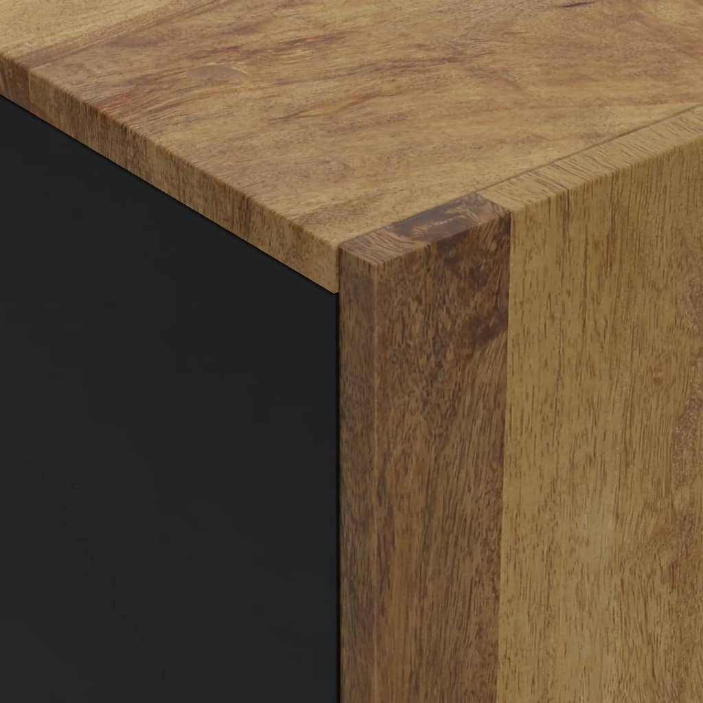 Ντουλάπι με 4 Πόρτες 60 x 33 x 75 εκ. από Μασίφ Ξύλο Μάνγκο