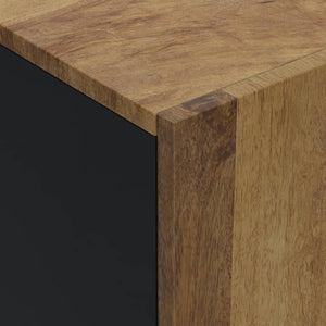Ντουλάπι με 4 Πόρτες 60 x 33 x 75 εκ. από Μασίφ Ξύλο Μάνγκο