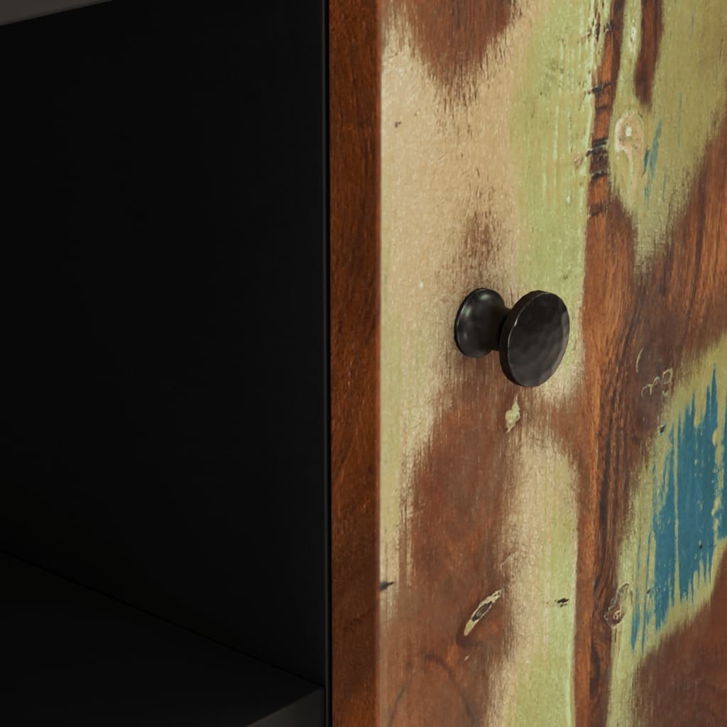 Ντουλάπι με 2 Πόρτες 90x30x75 εκ. από Μασίφ Ανακυκλωμένο Ξύλο