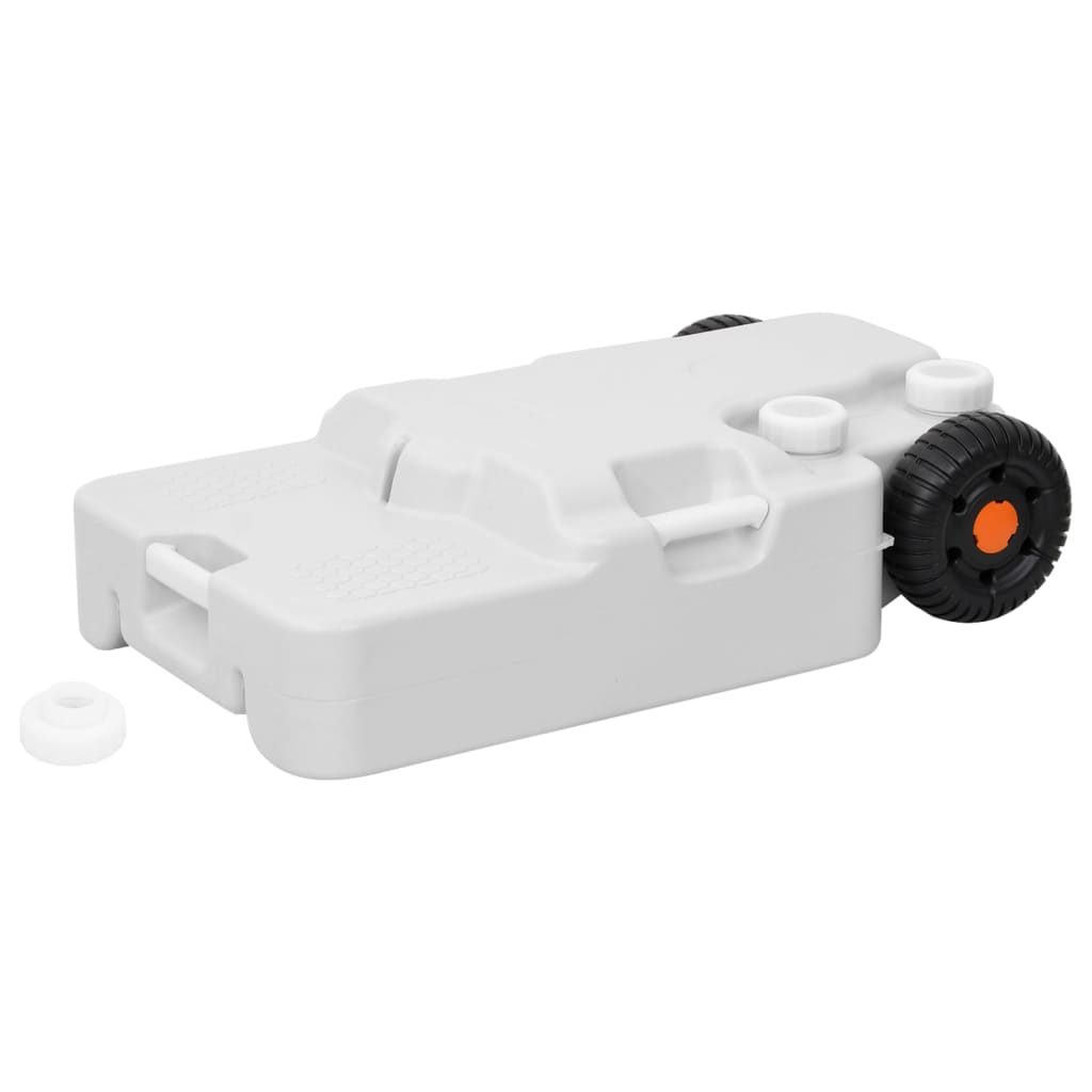 Δεξαμενή Νερού με Τροχούς για Κάμπινγκ Γκρι 30 Λίτρων - Pakobazaar