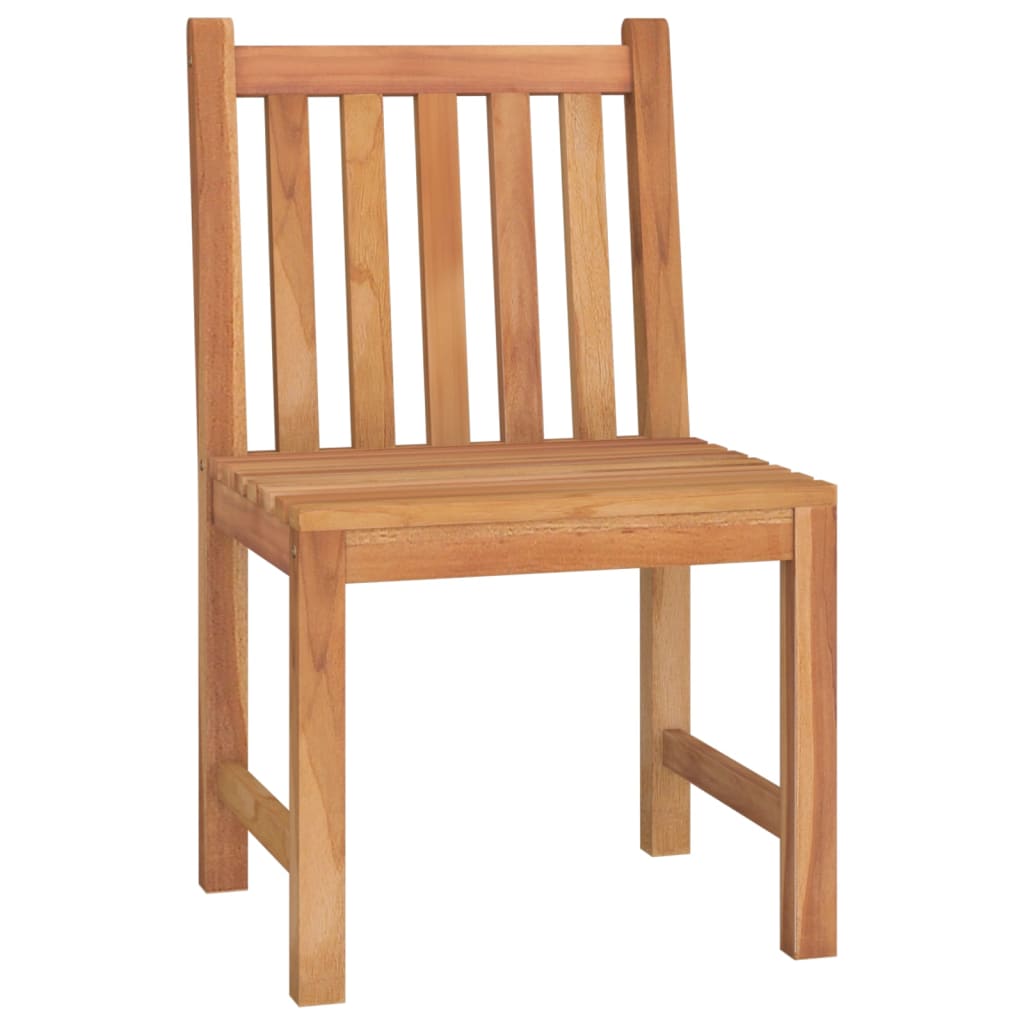 Σετ Τραπεζαρίας Κήπου 4 Τεμαχίων από Μασίφ Ξύλο Teak - Pakobazaar