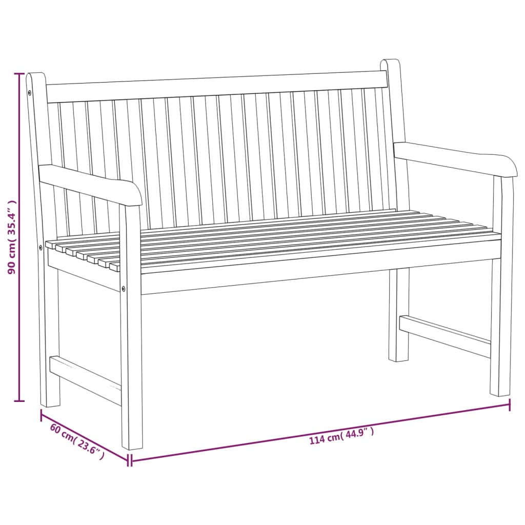 Σετ Τραπεζαρίας Κήπου 3 Τεμαχίων από Μασίφ Ξύλο Teak
