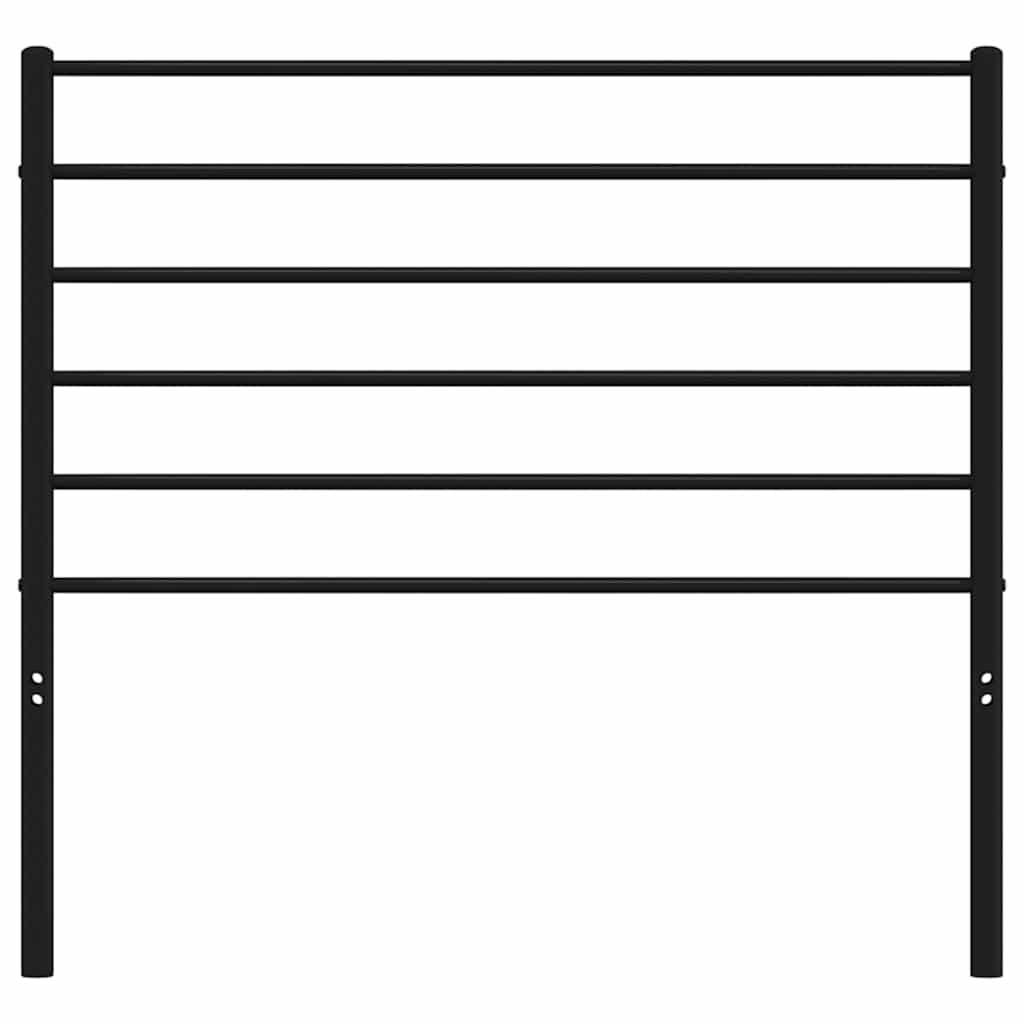 Ανταλλακτικό κεφαλάρι Μαύρο 90 εκ. Μεταλλικό