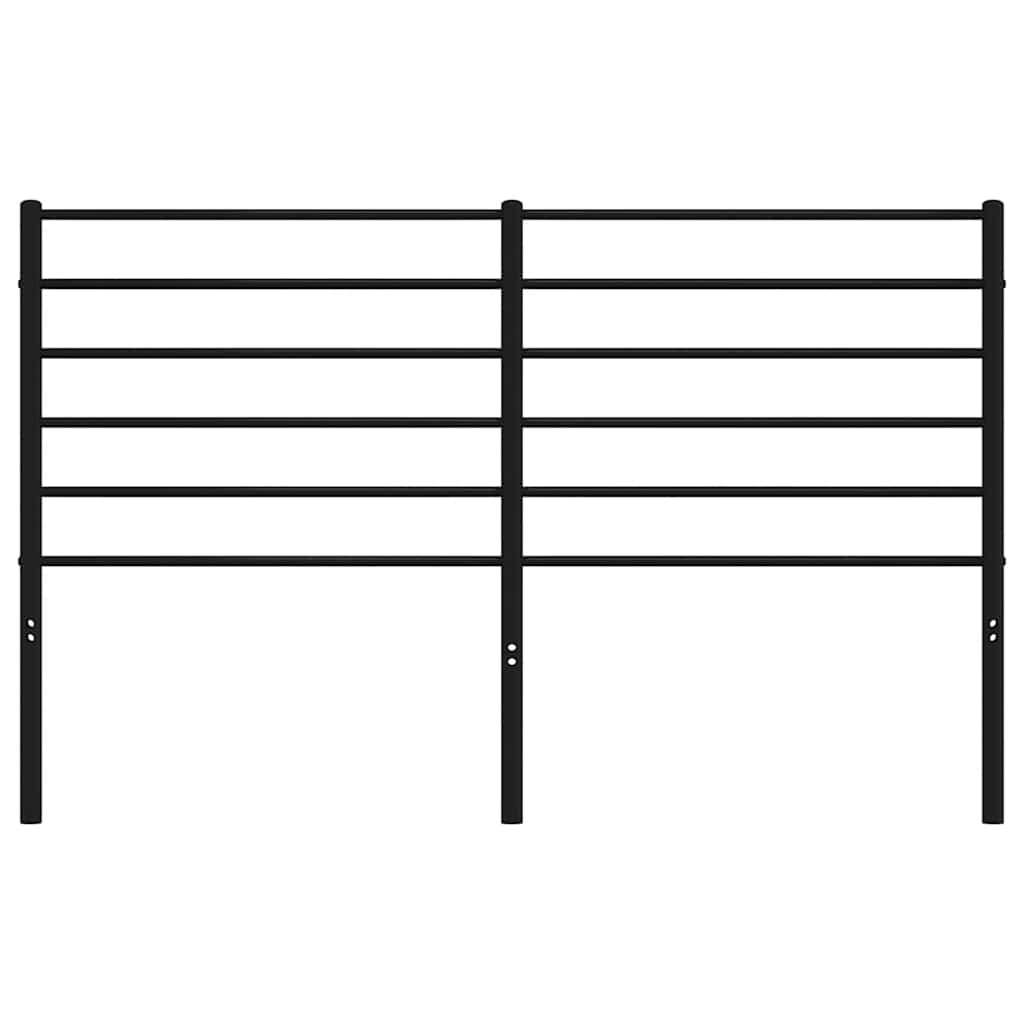 Ανταλλακτικό κεφαλάρι Μαύρο 150 εκ. Μεταλλικό