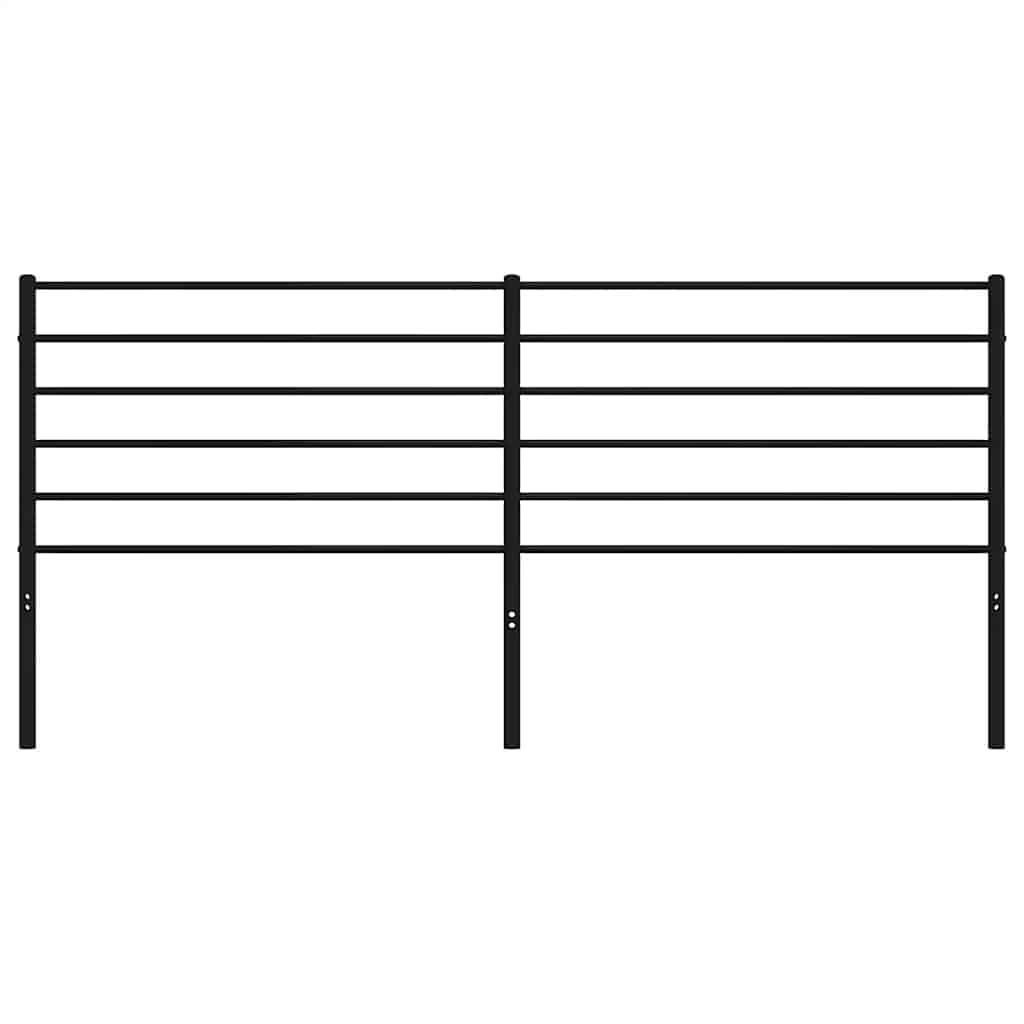 Ανταλλακτικό κεφαλάρι Μαύρο 193 εκ. Μεταλλικό
