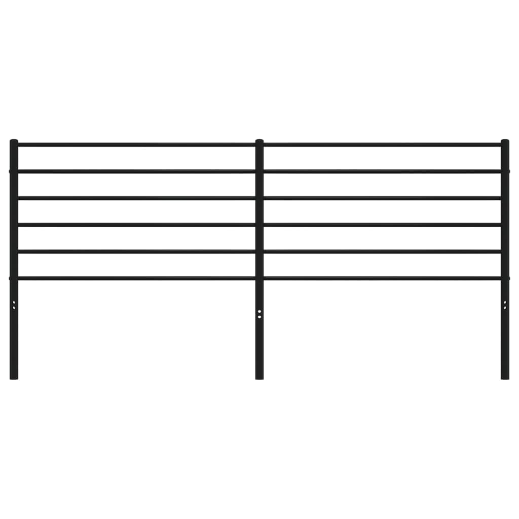 Ανταλλακτικό κεφαλάρι Μαύρο 200 εκ. Μεταλλικό