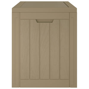 Μπαούλο Αποθήκευσης Κήπου Γκρι 55,5x43x53 εκ. Πολυπροπυλένιο