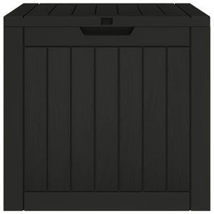 Μπαούλο Αποθήκευσης Κήπου Μαύρο 55,5x43x53 εκ. Πολυπροπυλένιο