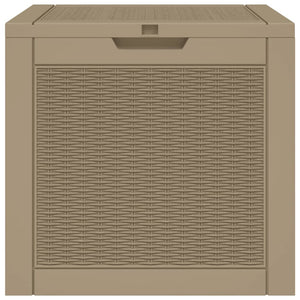 Μπαούλο Αποθήκευσης Κήπου Αν. Καφέ 55,5x43x53 εκ Πολυπροπυλένιο