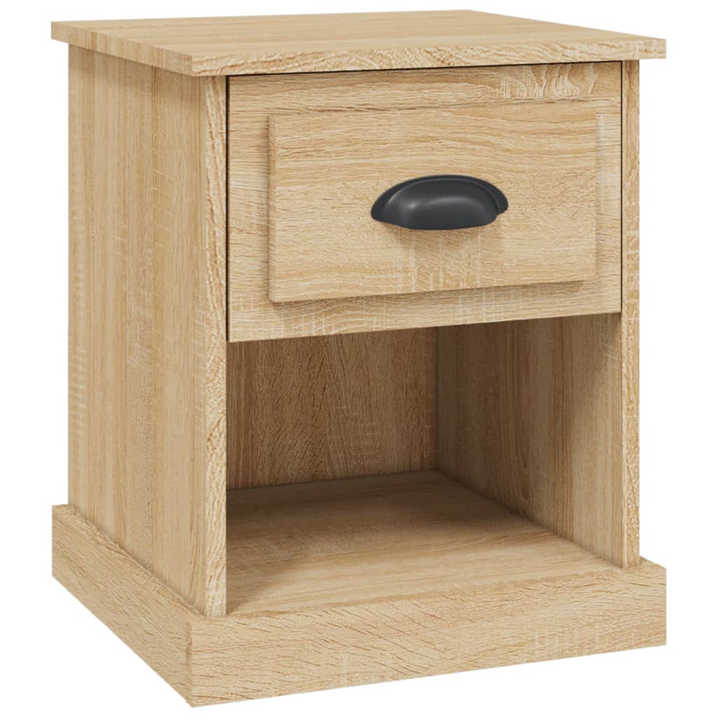 Κομοδίνο Sonoma Δρυς 39x39x47,5 εκ. από Επεξεργασμένο Ξύλο