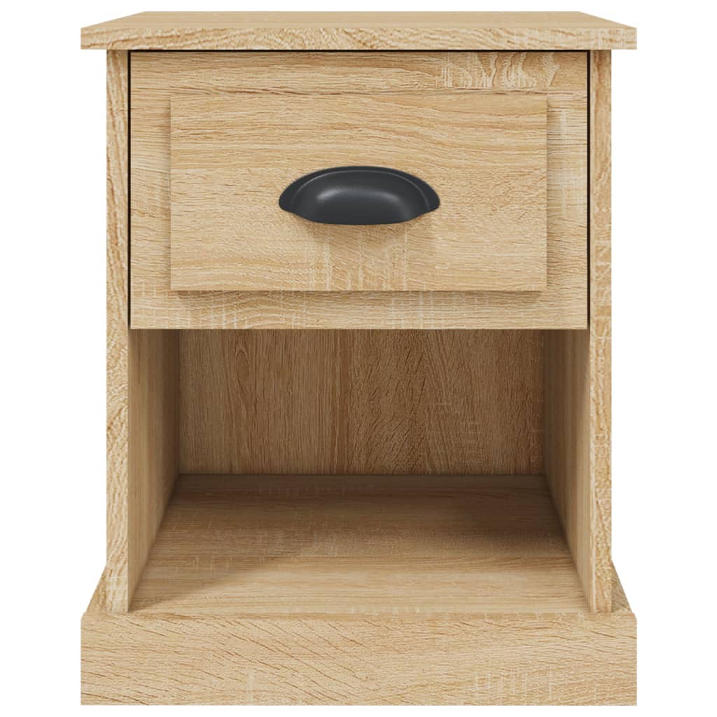 Κομοδίνο Sonoma Δρυς 39x39x47,5 εκ. από Επεξεργασμένο Ξύλο