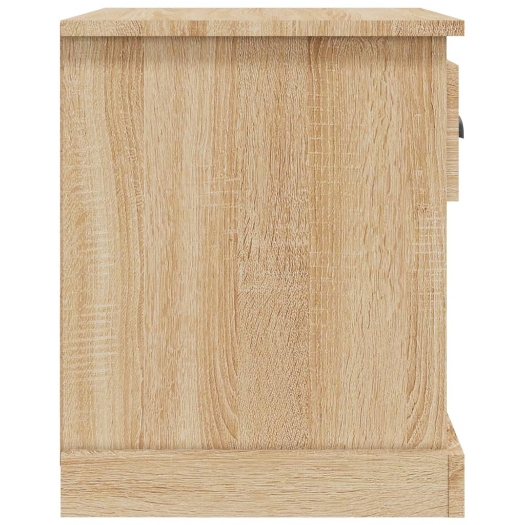 Κομοδίνο Sonoma Δρυς 39x39x47,5 εκ. από Επεξεργασμένο Ξύλο