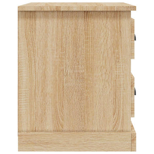 Κομοδίνο Sonoma Δρυς 39x39x47,5 εκ. από Επεξεργασμένο Ξύλο