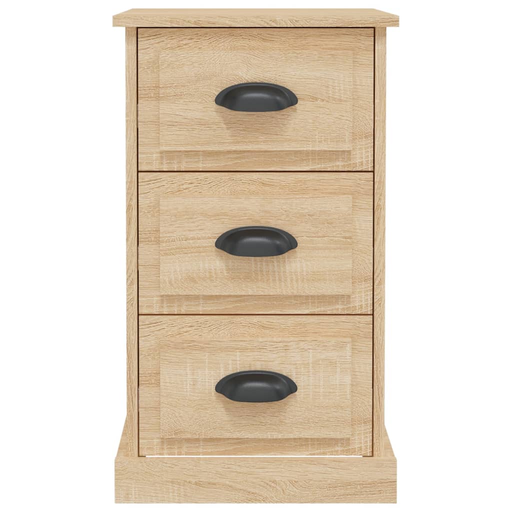 Κομοδίνο Sonoma Δρυς 39 x 39 x 67 εκ. από Επεξεργασμένο Ξύλο