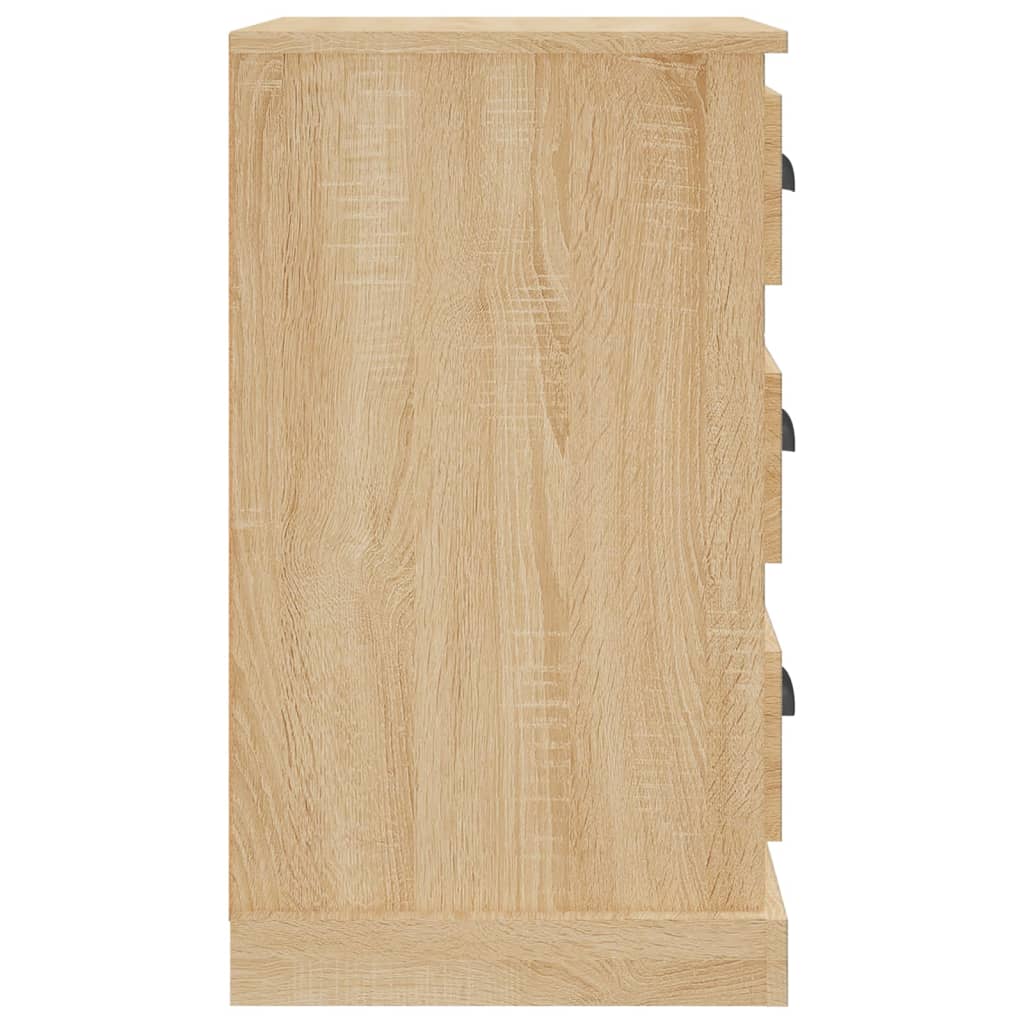 Κομοδίνο Sonoma Δρυς 39 x 39 x 67 εκ. από Επεξεργασμένο Ξύλο