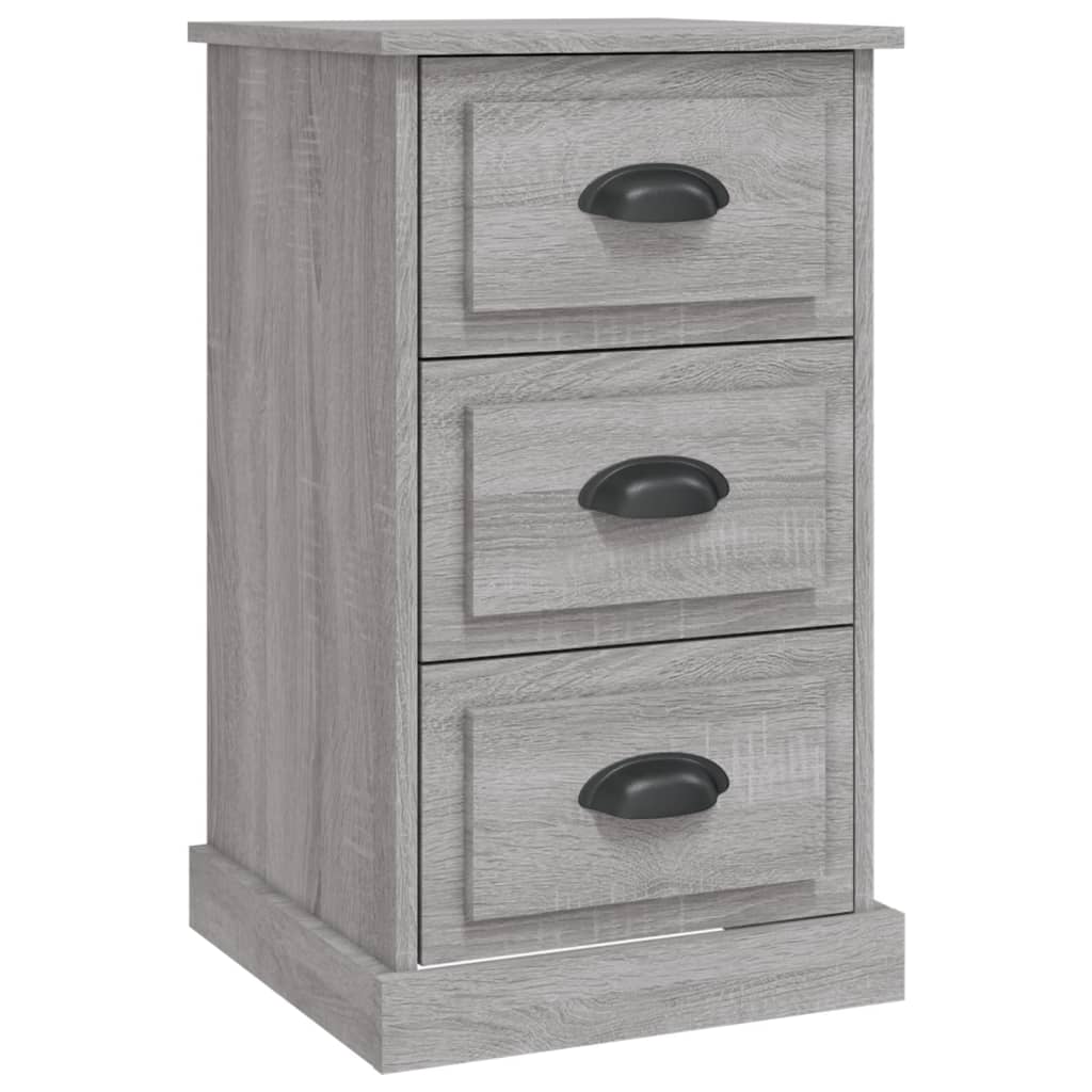 Κομοδίνο Γκρι Sonoma 39x39x67 εκ. από Επεξεργασμένο Ξύλο