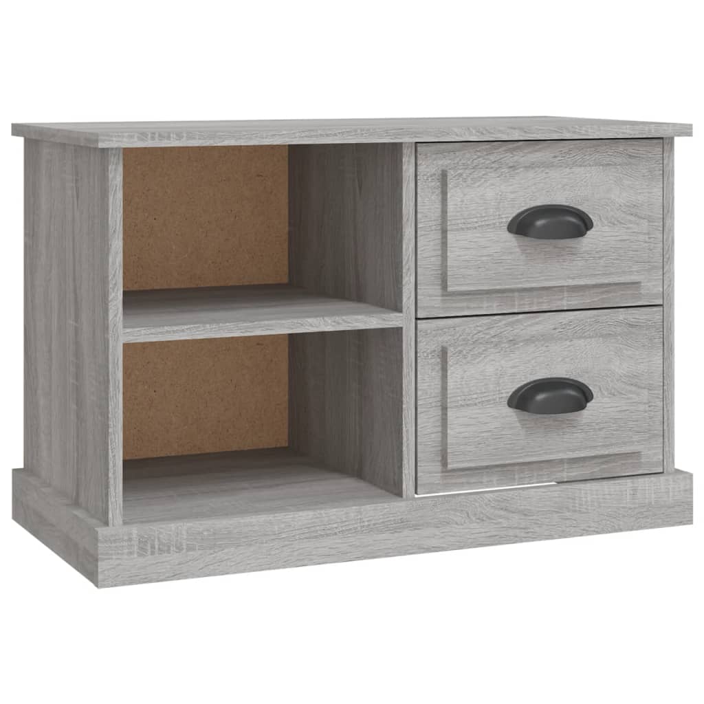 Έπιπλο Τηλεόρασης Γκρι Sonoma 73x35,5x47,5εκ. από Επεξεργ. Ξύλο