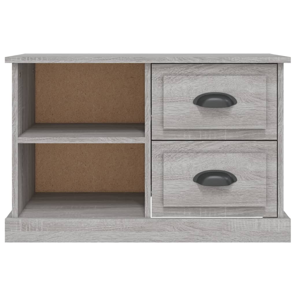 Έπιπλο Τηλεόρασης Γκρι Sonoma 73x35,5x47,5εκ. από Επεξεργ. Ξύλο