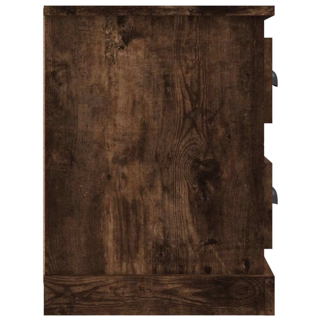 Έπιπλο Τηλεόρασης Καπνιστή Δρυς 102x35,5x47,5 εκ. Επεξ. Ξύλο