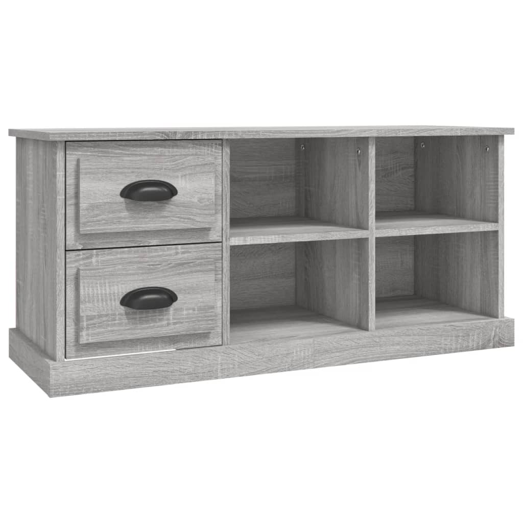 Έπιπλο Τηλεόρασης Γκρι Sonoma 102x35,5x47,5 εκ. Επεξεργ. Ξύλο