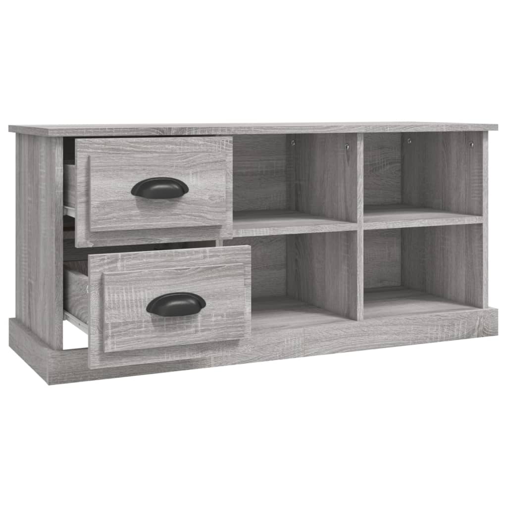 Έπιπλο Τηλεόρασης Γκρι Sonoma 102x35,5x47,5 εκ. Επεξεργ. Ξύλο