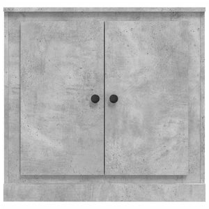 Μπουφές Γκρι Σκυροδέματος 70x35,5x67,5 εκ. Επεξεργασμένο Ξύλο