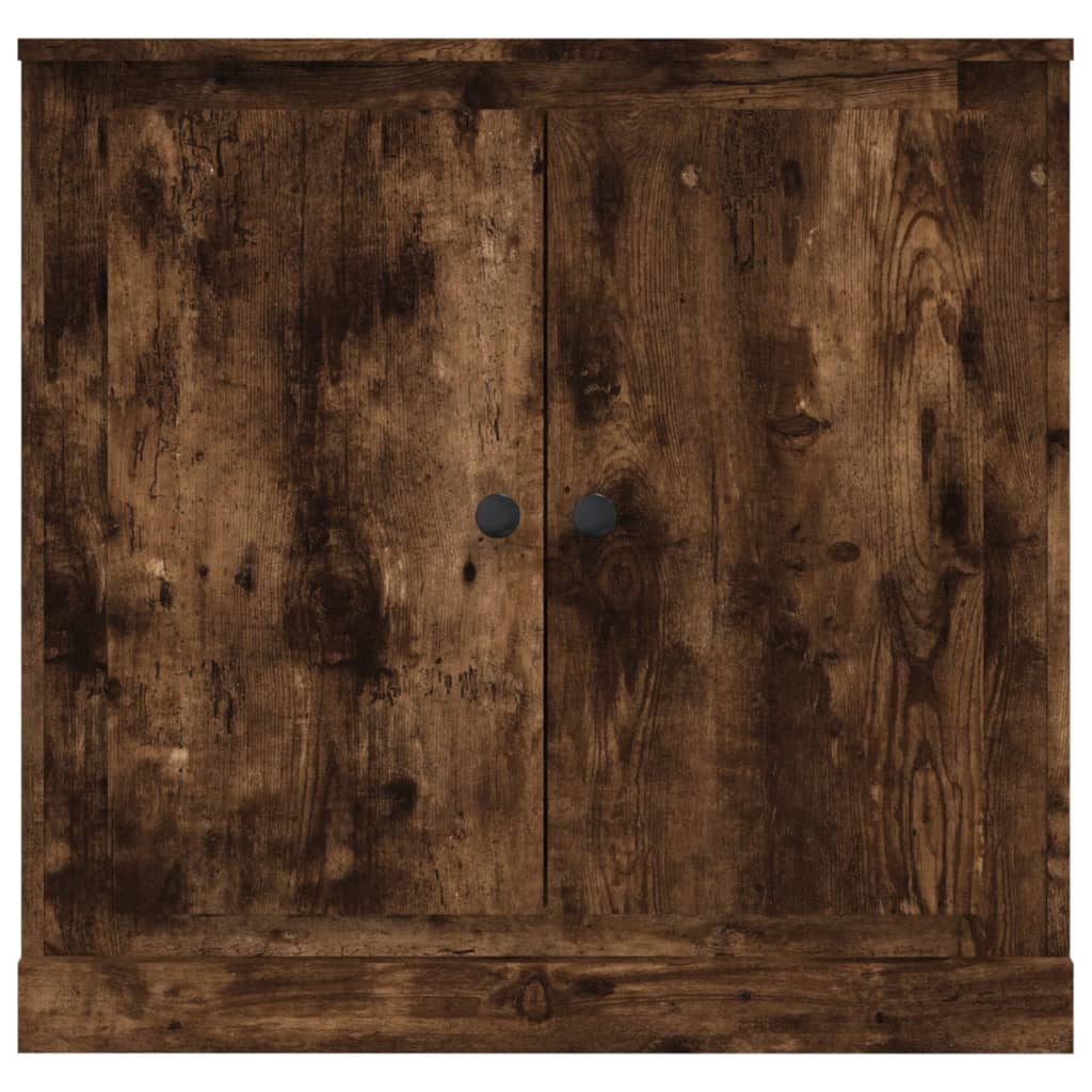 Μπουφές Καπνιστή Δρυς 70x35,5x67,5 εκ. από Επεξεργασμένο Ξύλο