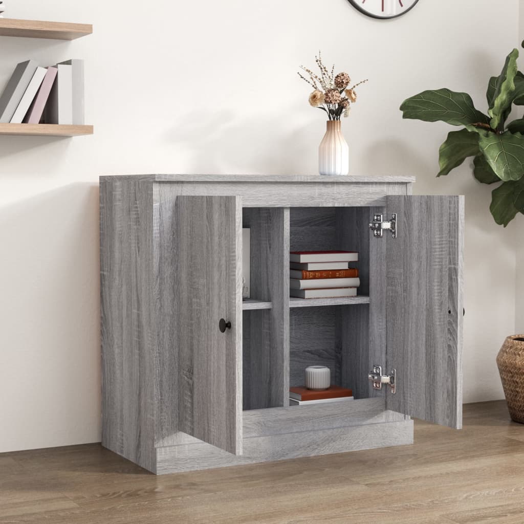 Μπουφές Γκρι Sonoma 70x35,5x67,5 εκ. από Επεξεργασμένο Ξύλο