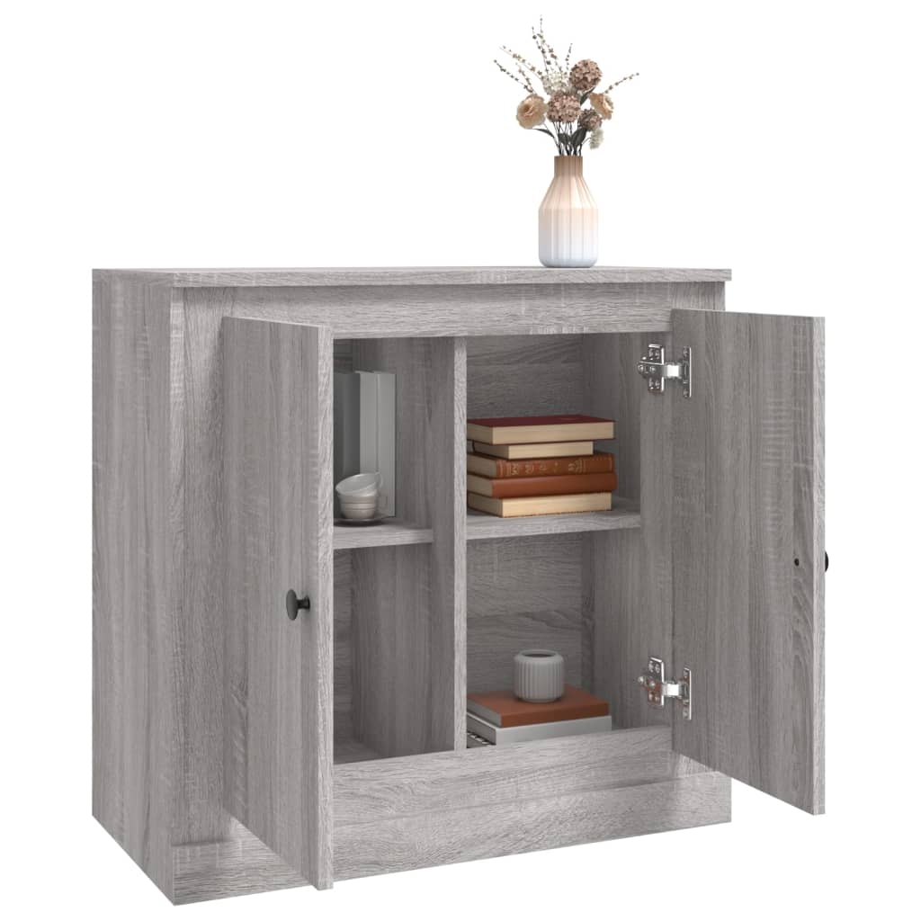 Μπουφές Γκρι Sonoma 70x35,5x67,5 εκ. από Επεξεργασμένο Ξύλο