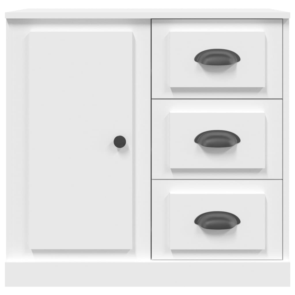 Ντουλάπι Λευκό 70 x 35,5 x 67,5 εκ. από Επεξεργασμένο Ξύλο