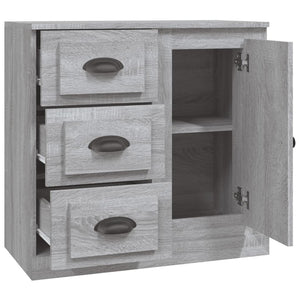 Μπουφές Γκρι Sonoma 70x35,5x67,5 εκ. από Επεξεργασμένο Ξύλο