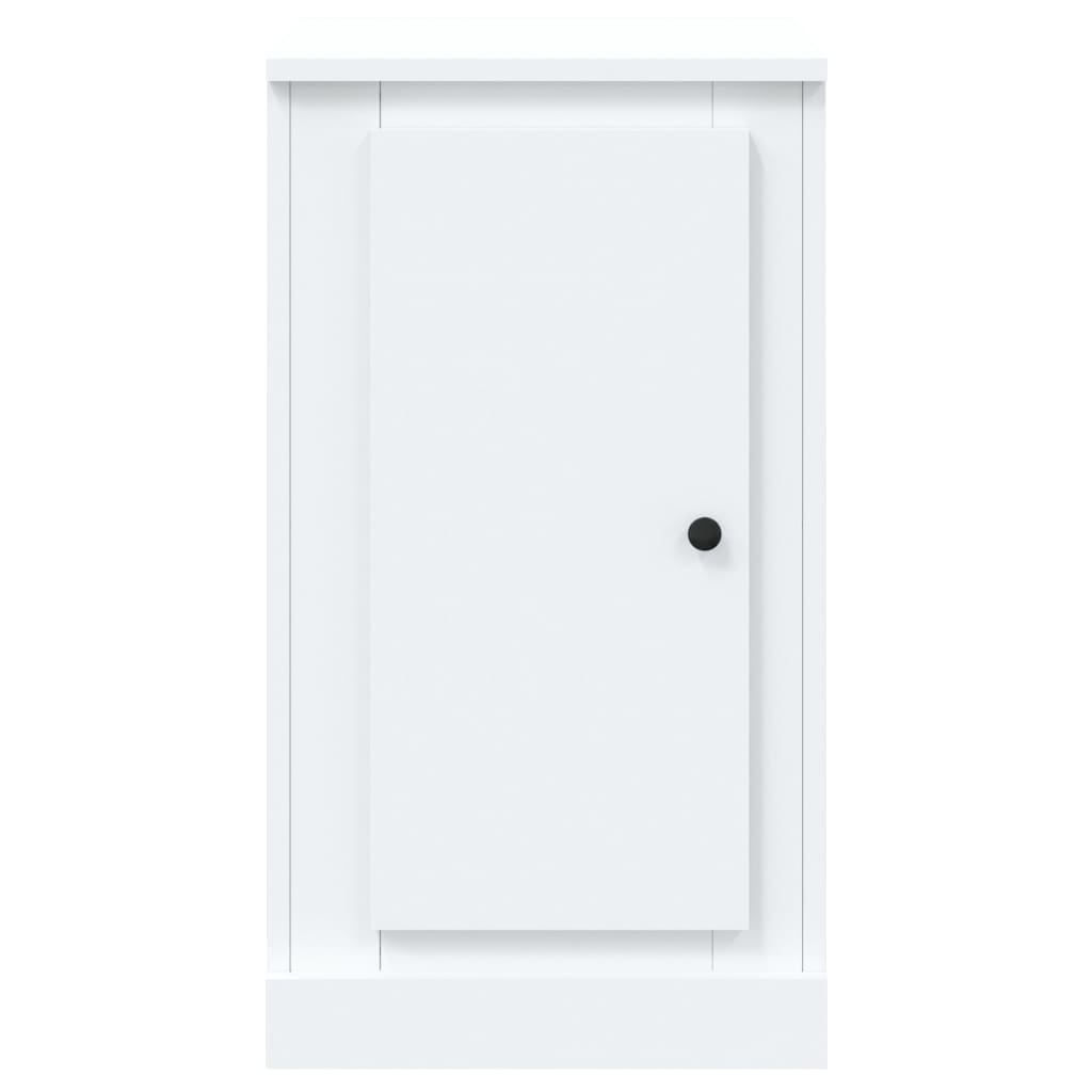 Ντουλάπια 2 τεμ. Λευκά 37,5x35,5x67,5 εκ. Επεξεργασμένο Ξύλο