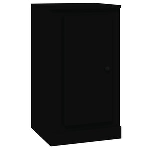 Ντουλάπια 2 τεμ. Μαύρα 37,5x35,5x67,5 εκ. Επεξεργασμένο Ξύλο